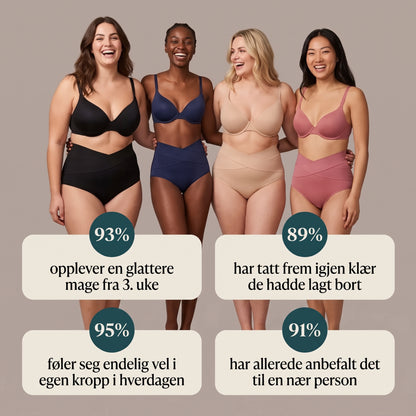 Postpartum-truse — 360° kompresjon