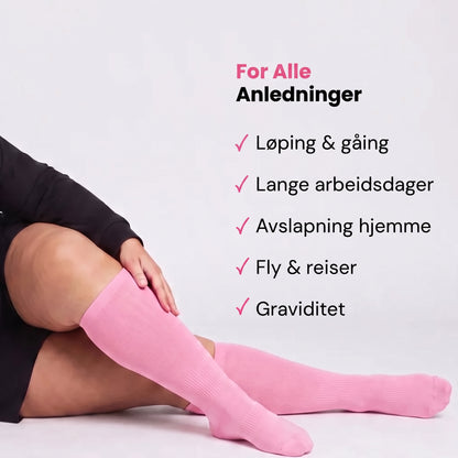 Komfortable kompresjonssokker
