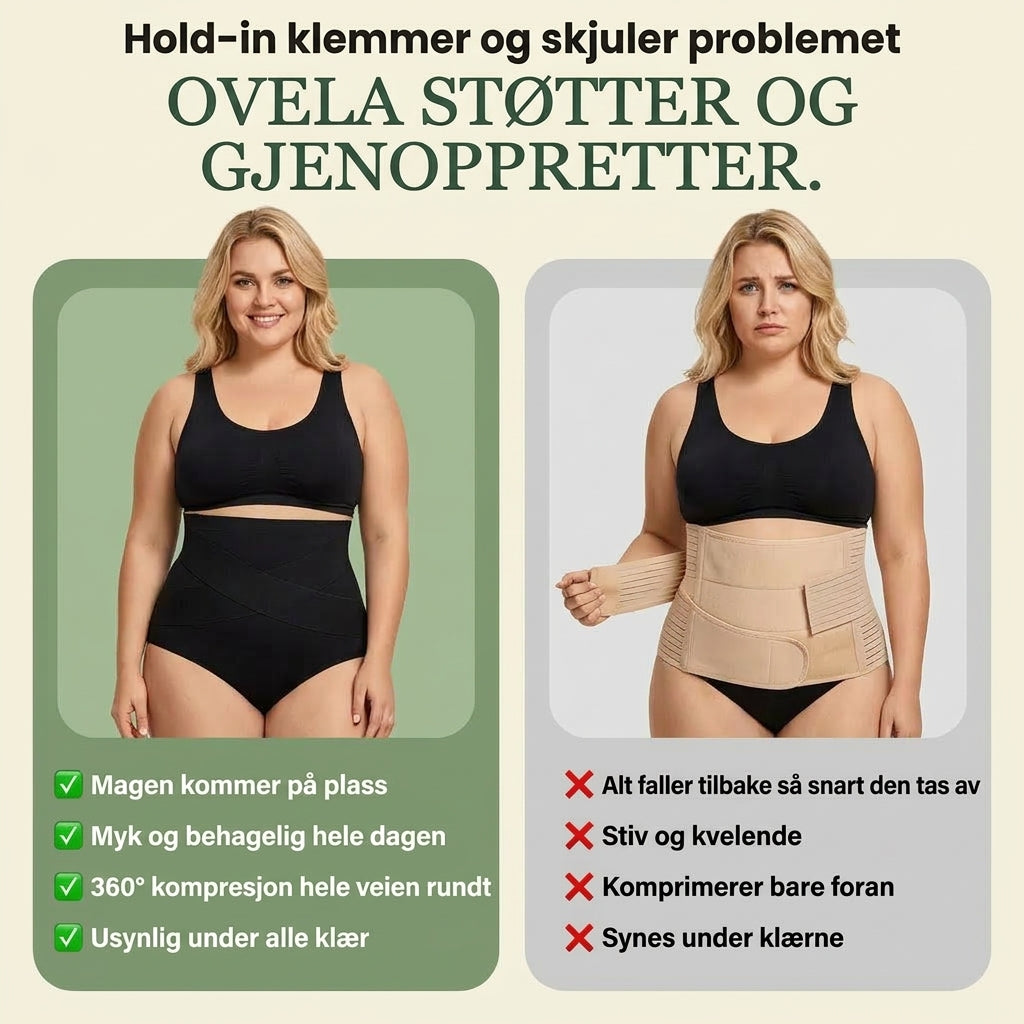 Postpartum-truse — 360° kompresjon